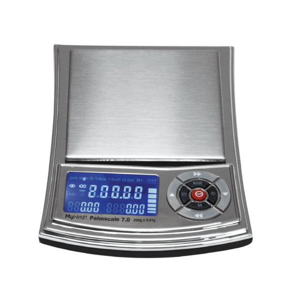 My Weigh KD-7000 Kitchen And Craft Digital Scale, Silver + My Weigh AC  Adapter 